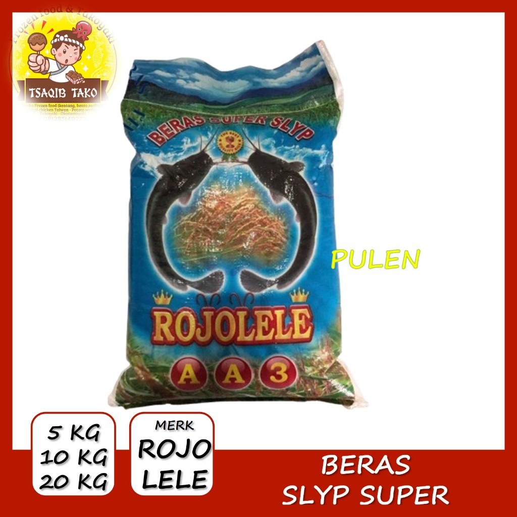 

BERAS CAP ROJOLELE AA 20KG RAMOS SLYP SUPER PULEN