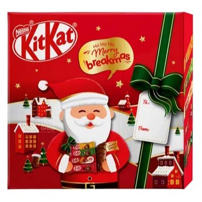 

Nestle Kit Kat/ Kitkat Chocolate - Xmas Santa Assorted Box