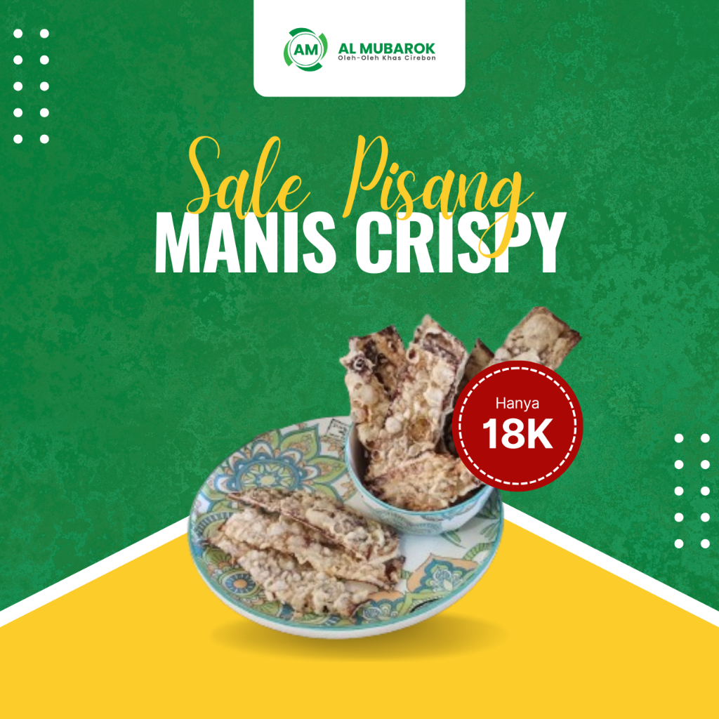 

Sale Pisang Asli Cirebon – Manis Crispy 250gr, 500gr, 1Kg