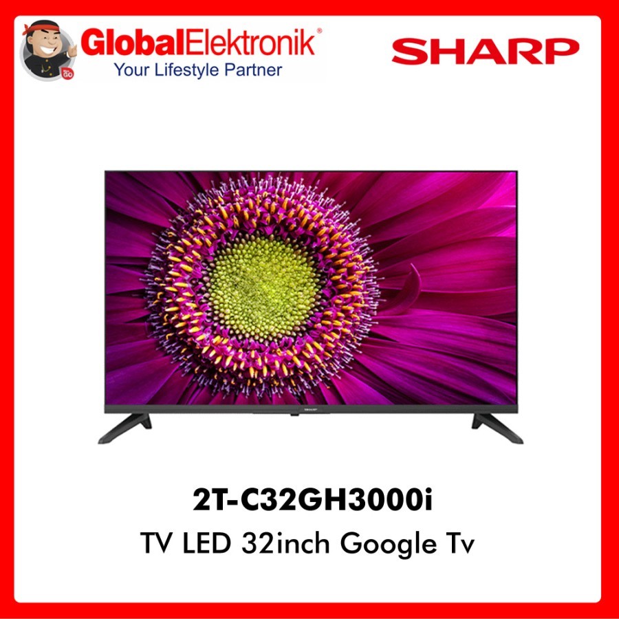 SHARP SMART TV 32INCH SHARP 2T-C32GH3000i GOOGLE TV 32INCH SMART TV GOOGLE TV 32 INCH