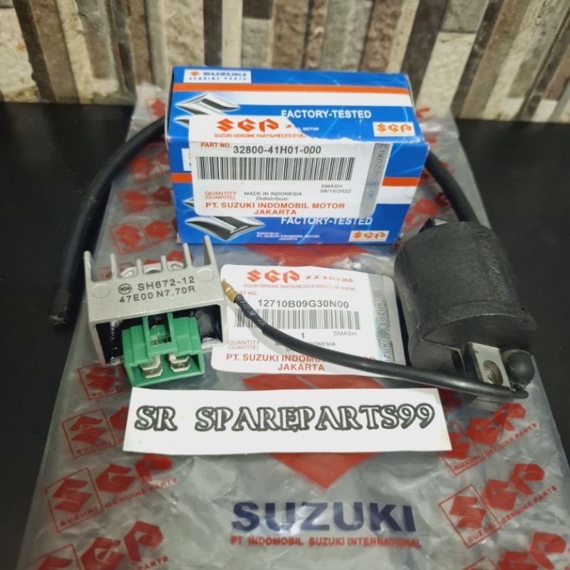 Koil kuil + Kiprok regulator Suzuki Smash 110 Shogun 110 Shogun 125 ori