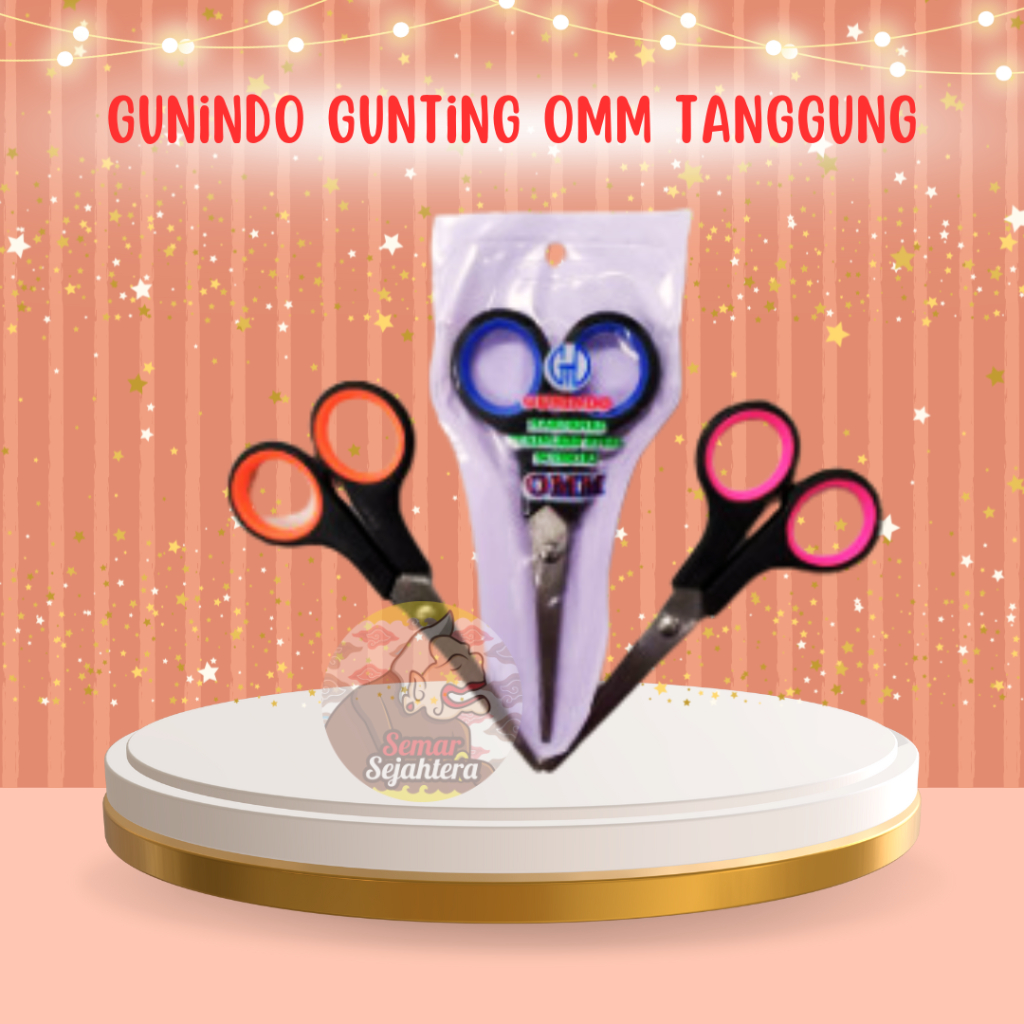 

[PCS] PEMOTONG KERTAS / GUNTING GUNINDO OMM TANGGUNG