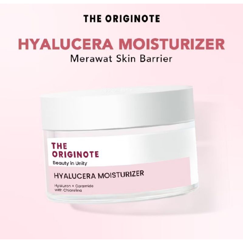 The Originate Hyalucera Moisturizer Gel Pelembab Wajah Memperbaiki Skin barrier dan Primer Menghidra