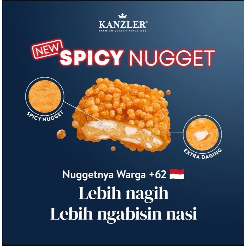 

BAH kanzler crispy chicken nuget 450gram - frozen crispy nuget