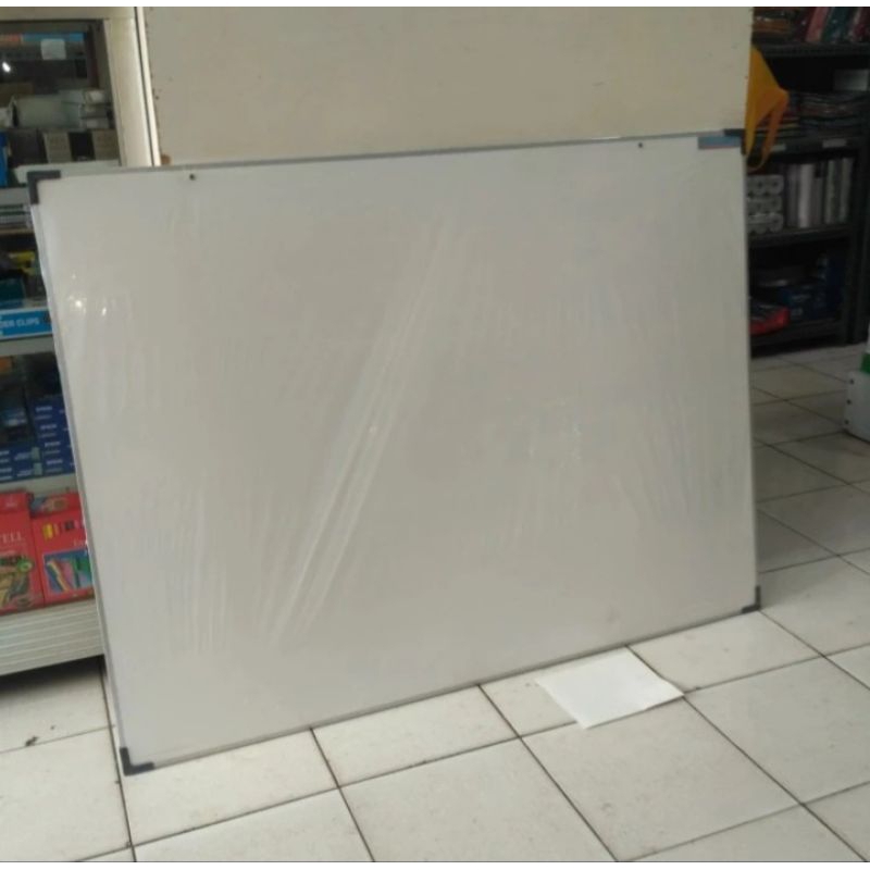 

Cemerlang Papan Tulis White Board Non-Magnetik uk 90 x 120 cm.