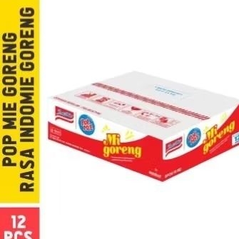 Pop mie popmie cup rasa Mie Goreng ( 1 dus isi 12 ) indomie mie instant cup