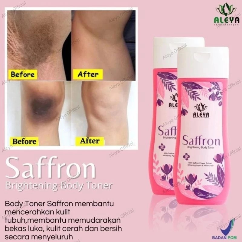 [READY] ALEYA BRIGHTENING BODY TONER | TONER PENCERAH BADAN | ALEYA TONER BRIGHTENING | ALEYA TONER 