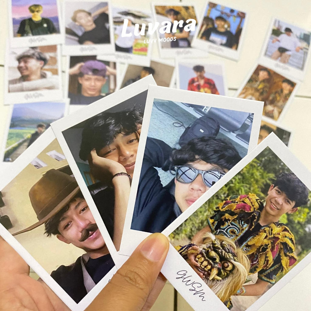 Polaroid GWSM HD 6x9cm isi 25 foto Koleksi Terbaru Idolamu Glossy dan Tebal