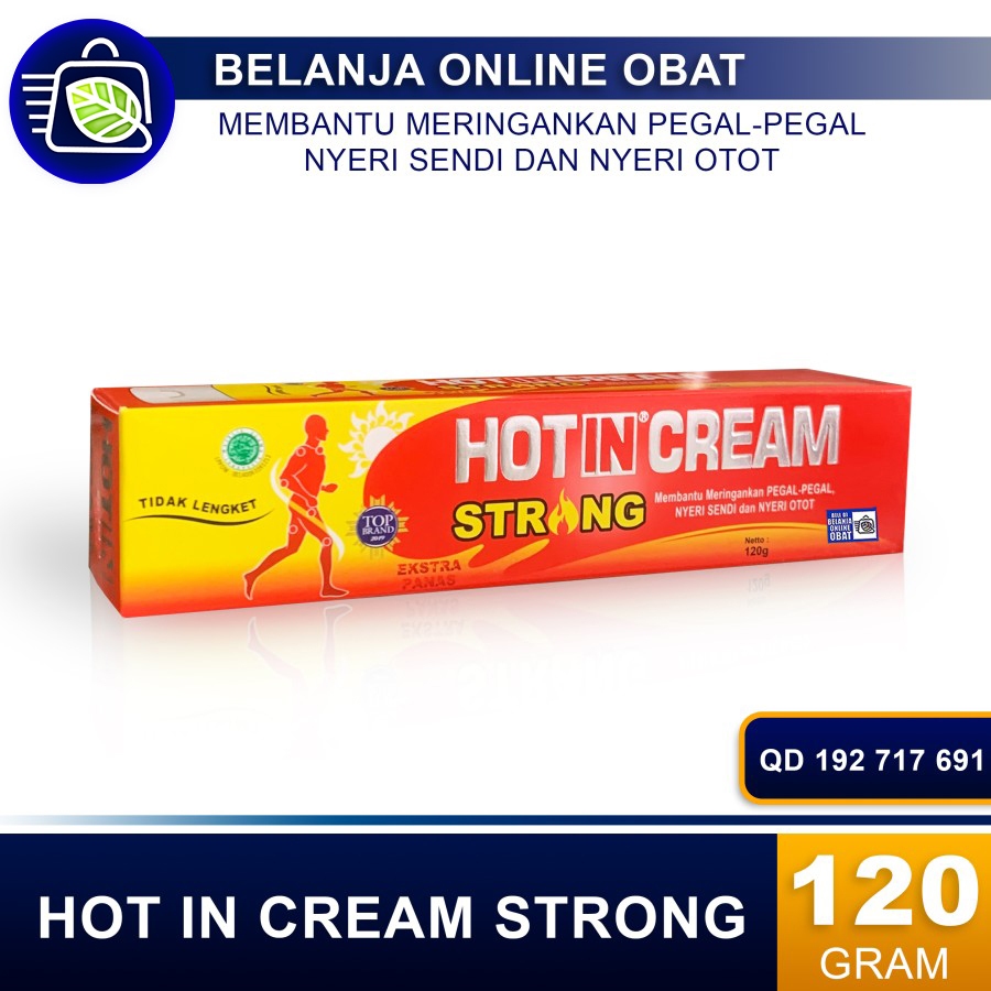 HOT IN CREAM STRONG 120GR