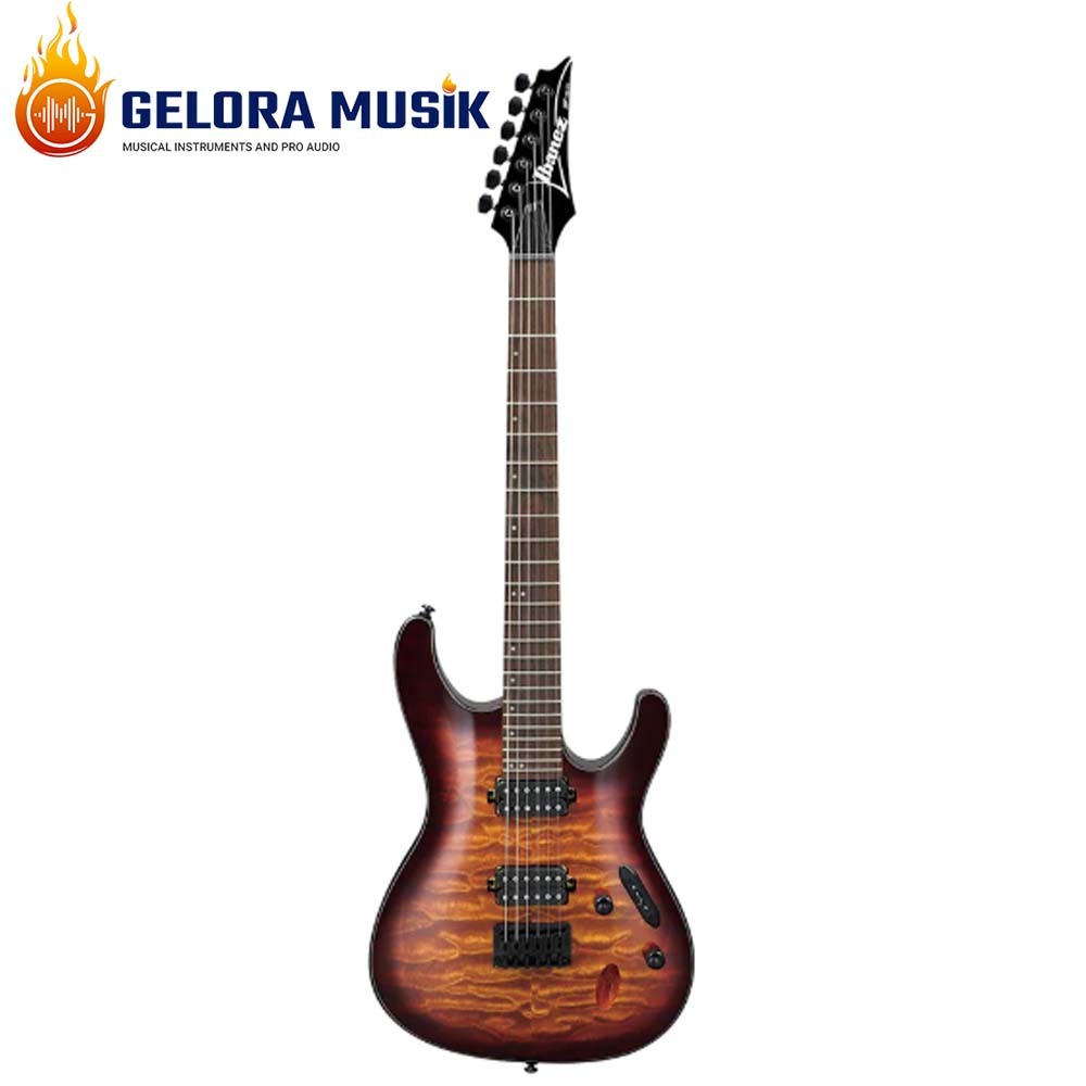 Gitar Elektrik Ibanez S621QM-DEB