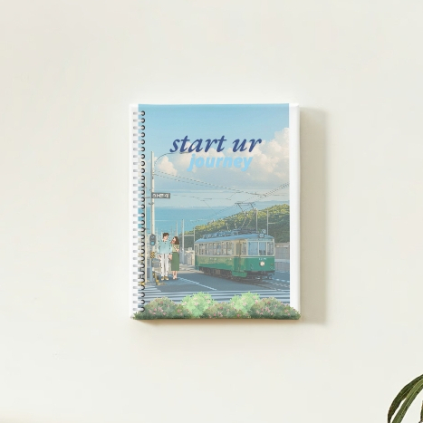 

XYESIGN - DIGITAL Notebook - NOTEBOOK Korean Train Scenery