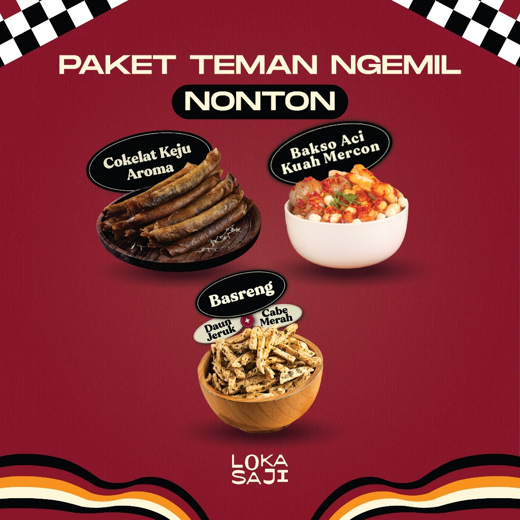 

LOKASAJI - Paket Teman Ngemil