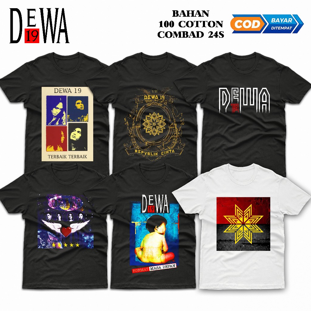 KAOS DEWA19 / KAOS DEWA ALBUM KANGEN / KAOS BALADEWA / KAOS DEWA19 / KAOS DEWA ALBUM TERBAIK-TERBAIK