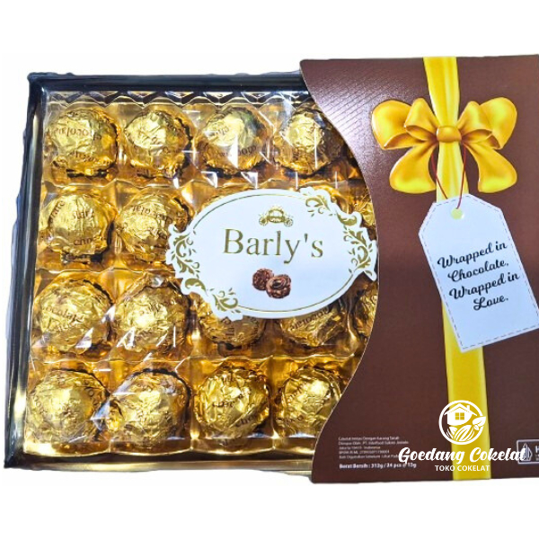 

RB BARLY'S Peanut Chocolate Ball Cokelat Bulat Isi Peanut Hazelnut Coklat 312g