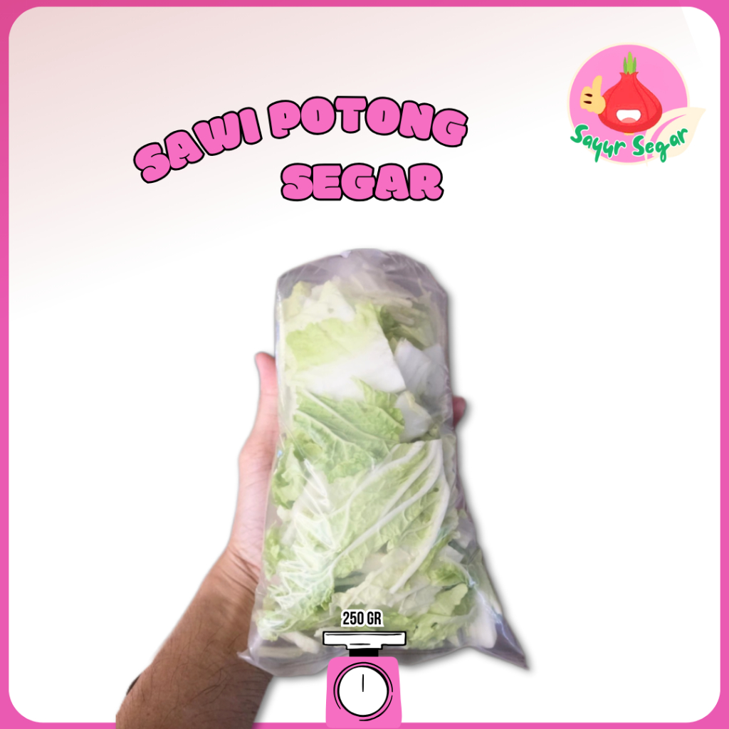 

Sayur Segar - Sawi Putih Potong/Cabbage 250gr