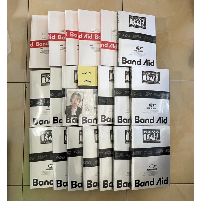[BOOKED] ALBUM BAND AID DAY6