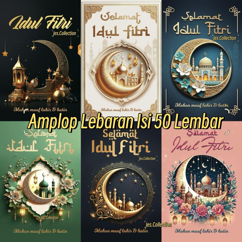 

Amplop Lebaran Idul Fitri (isi 50pcs) Amplop Karakter Angpao Lucu