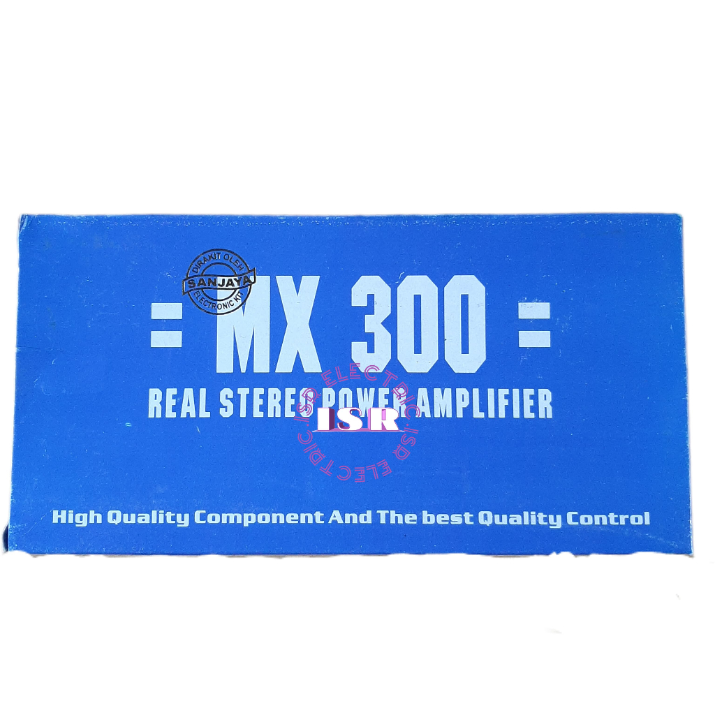 Kit Stereo Power Amplifier MX 300 MX300