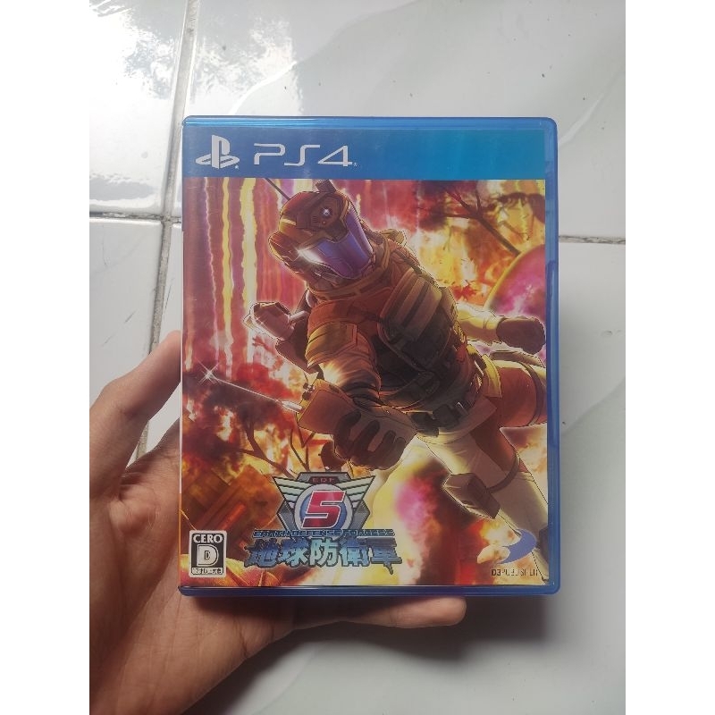 kaset ps4 earth defence force 5 rare item