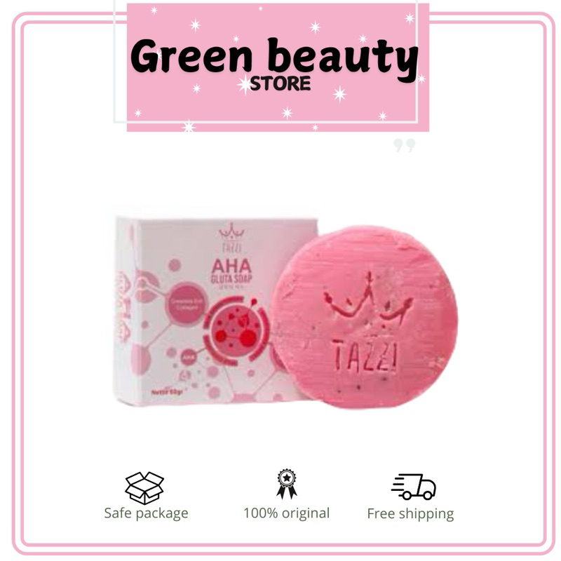 TAZZI AHA GLUTA SOAP | SABUN AHA TAZZI