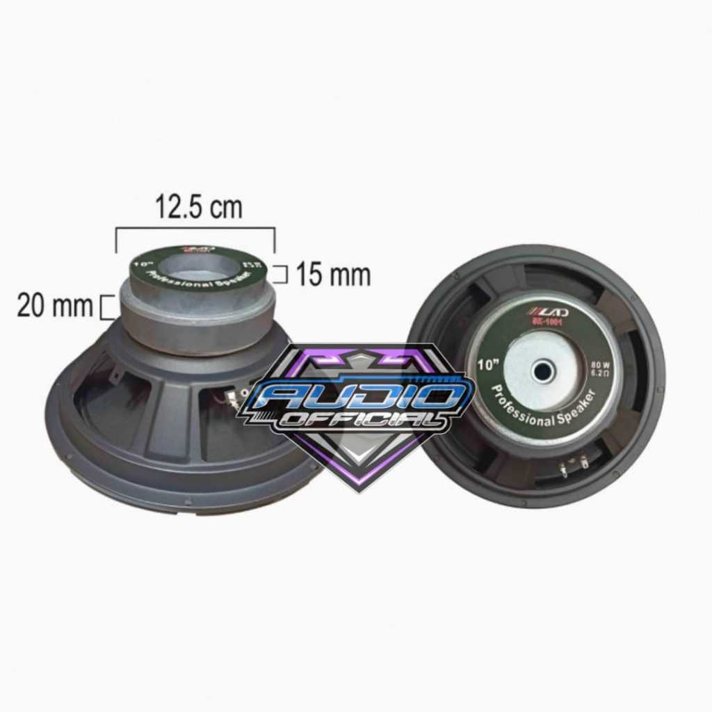 Spiker LAD Bass Woofer Double Maghnet / Speaker 10 inch SK-1001 80W