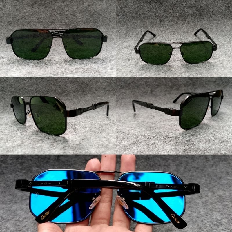 KACAMATA CARTIER CARAVAN Trend Fashion Vintage Sunglasses