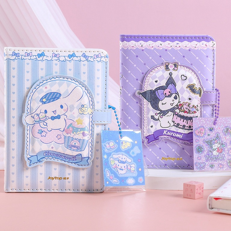 

sq Laris Buku Rekening Tangan Sanrio Buku Catatan Gesper Notebook Magnetik Berbentuk Khusus Kartun Siswa Kulomi Buku Melodi Goka H52