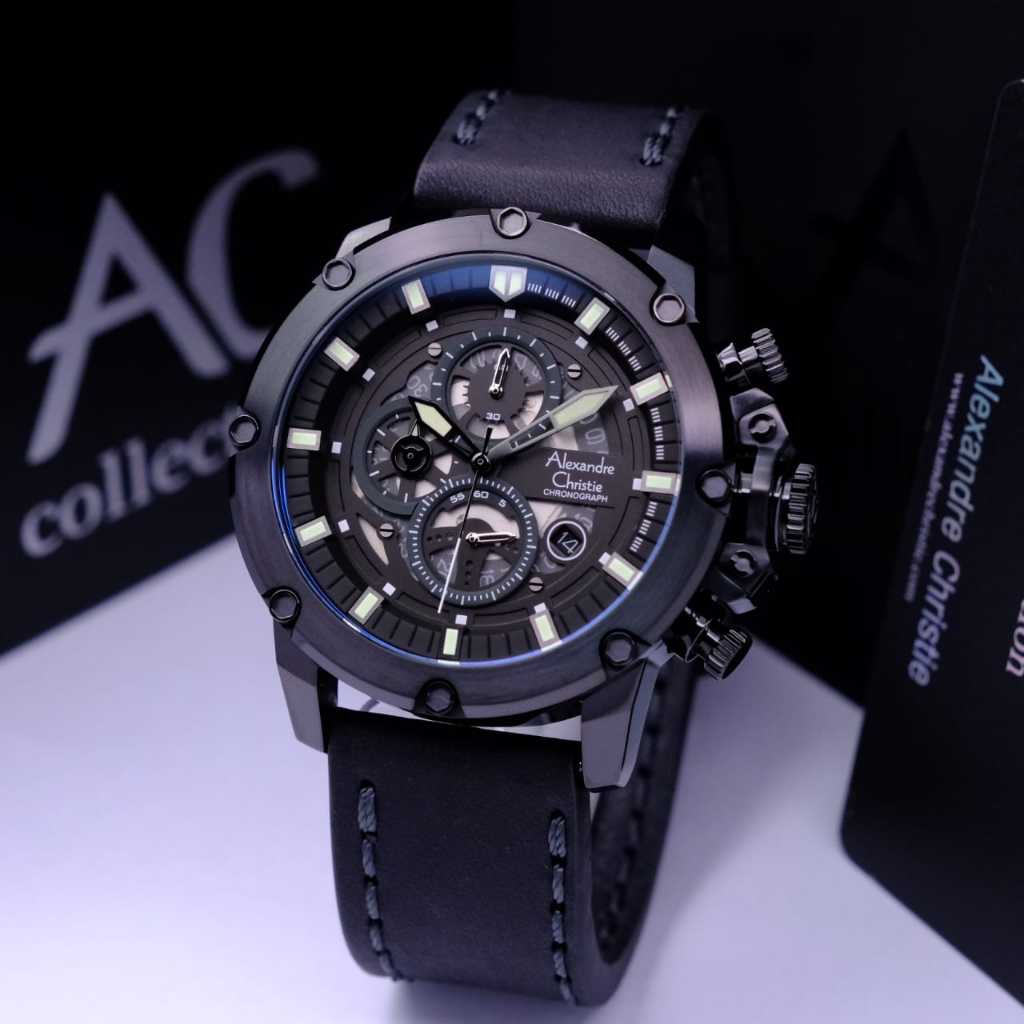 Jam Tangan Pria Alexander Christie Original AC6564