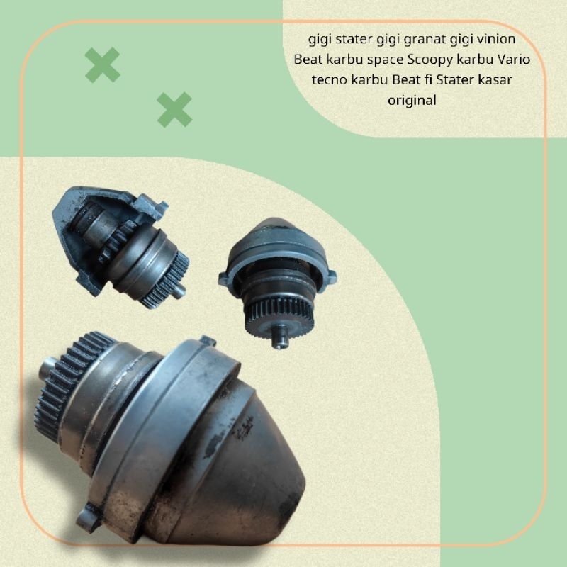 gigi stater gigi granat gigi vinion Beat karbu space Scoopy karbu Vario tecno karbu Beat fi Stater k
