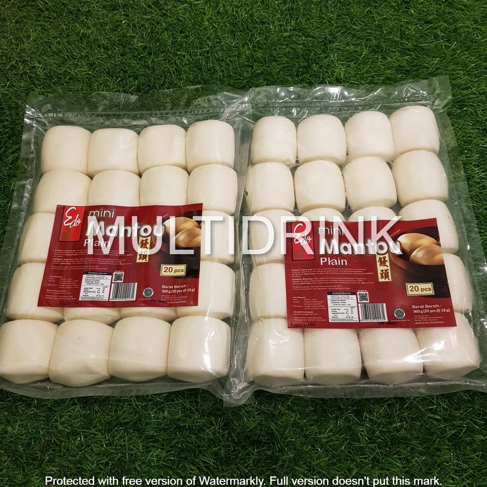 

nuTerbatas Mantau edo mini plain frozen isi 2 N6