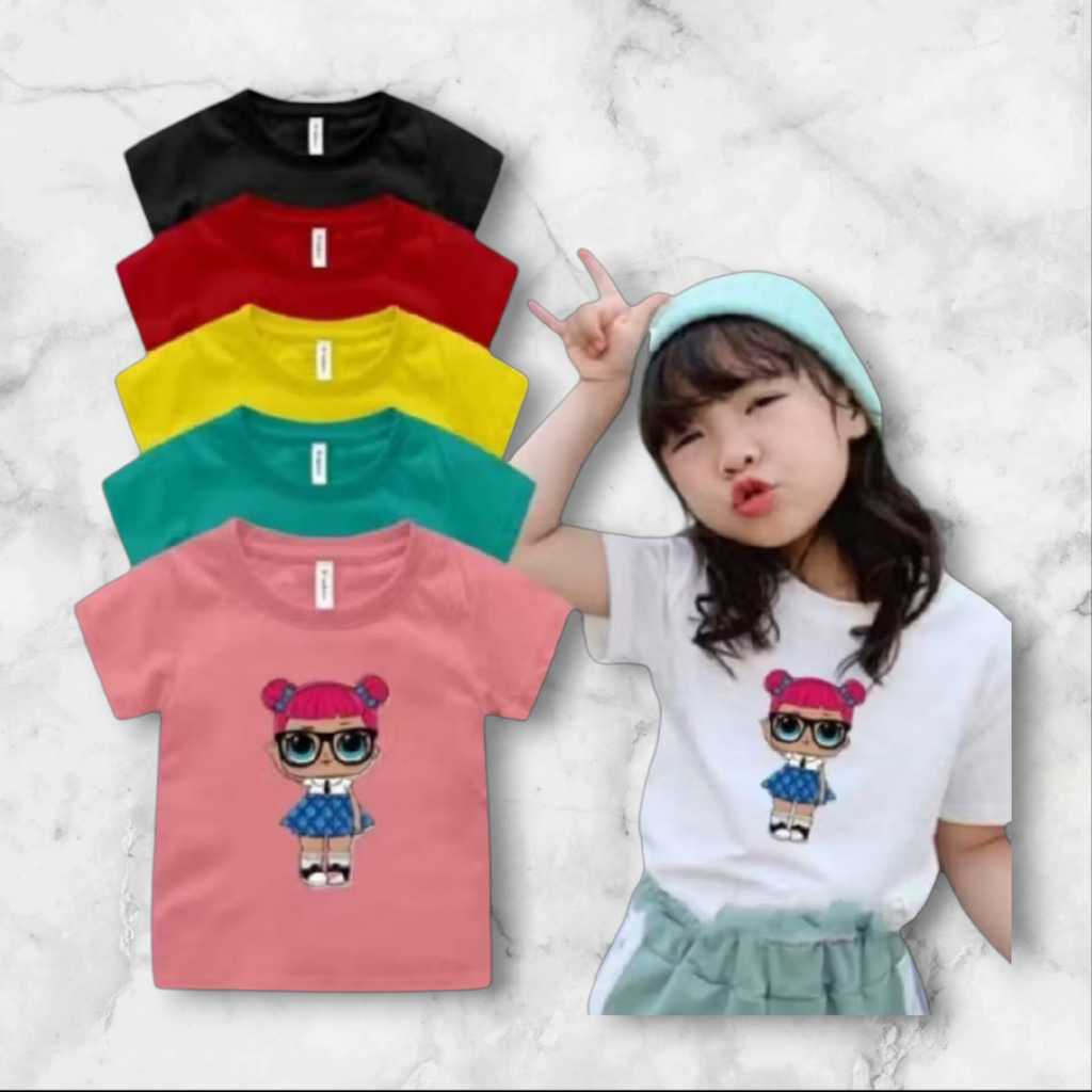 KAOS ANAK ANAK IMPORT 5 100 - KAOS TERBARU ANAK PEREMPUAN - KAOS ANAK PEREMPUAN IMPORT