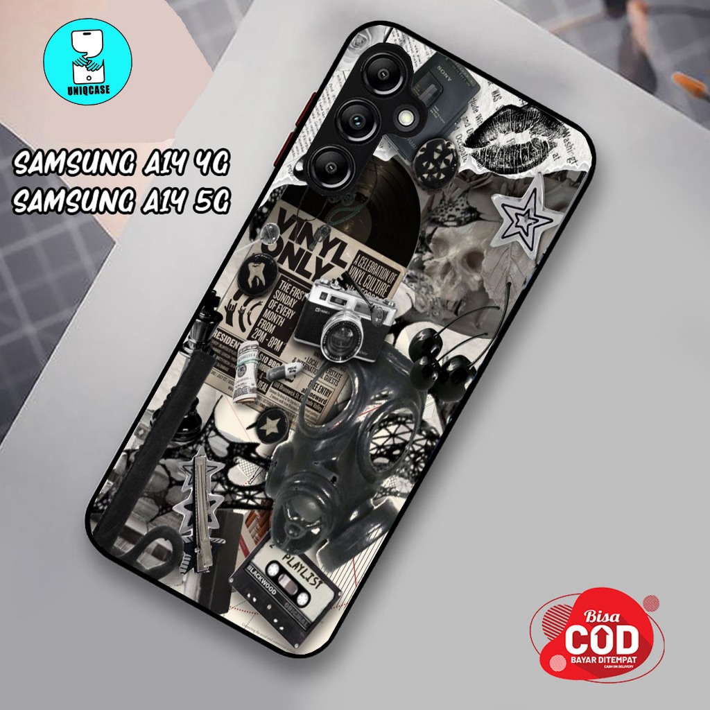 CASE GLOSSY SAMSUNG A14 4G / 5G dan ALL TYPE SMARTPHONE & ANDROID Bisa request tipe Cassing Hp - Cas