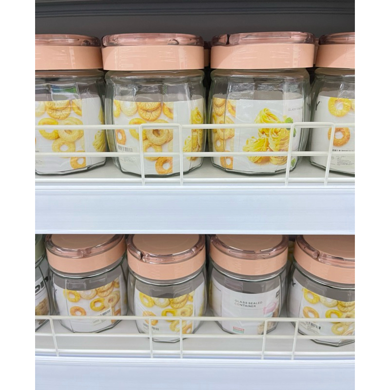 TOPLES KUE KACA 700ML TUTUP JINJING UNIK/TOPLES KUE LEBARAN/TOPLES KACANG BAWANG/TOPLES GULA SERBAGU