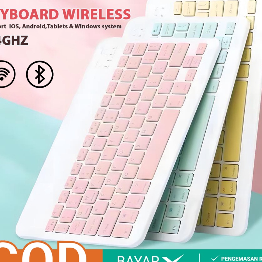 Terbatas Keyboard Wireless  Keyboard Bluetooth  Keyboard Laptop  Keyboard Bluetooth Android  Keyboar