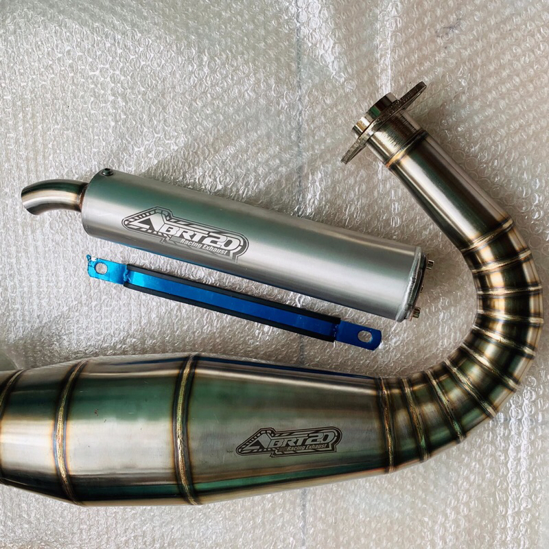 knalpot abrt20 original 100% Ninja R/ss Kobra Stainless