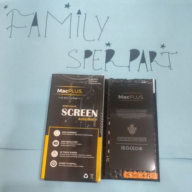 LCD TOUCHSCREEN VIVO V7 PLUS/VIVO Y79/VIVO 1716 FULLSET ORIGINAL -MACPLUS