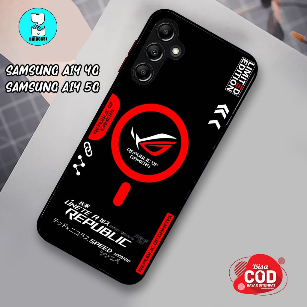 CASE GLOSSY SAMSUNG A14 4G / 5G dan ALL TYPE SMARTPHONE & ANDROID Bisa request tipe Cassing Hp - Cas
