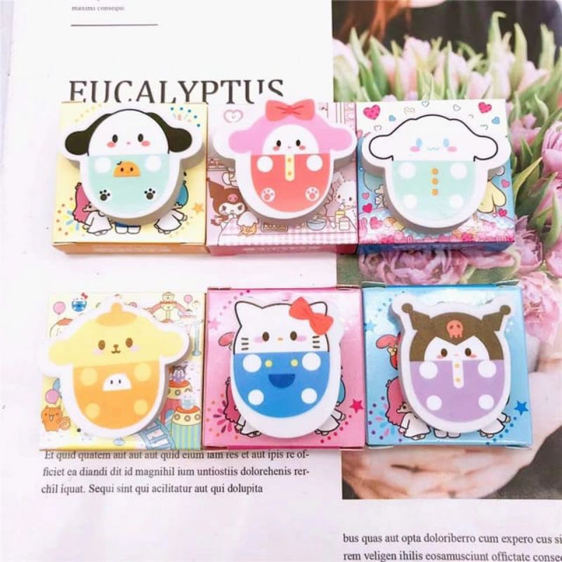 

Penghapus Kuromi Bulat
