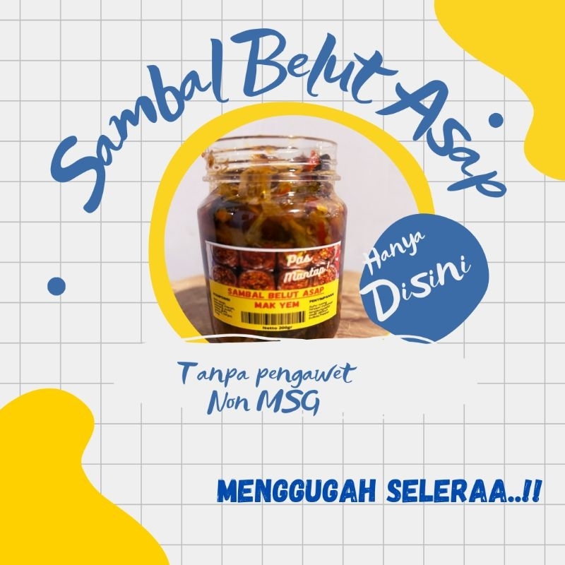 

Sambal Belut Asap 200gr