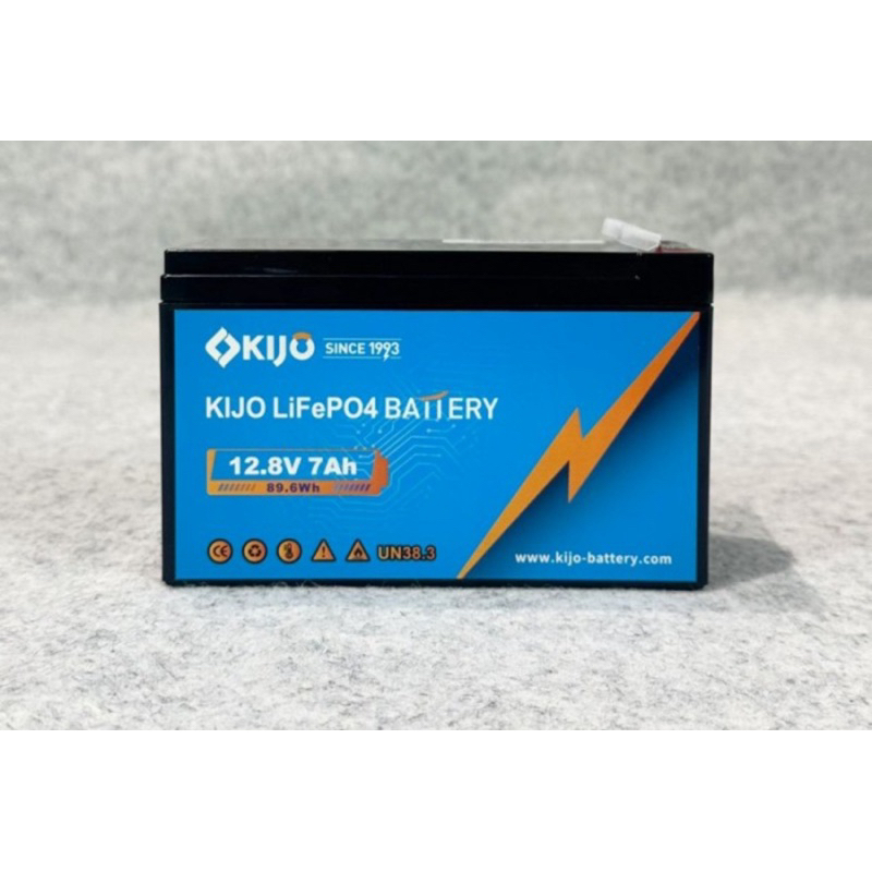 Aki Lithium Kijo Battery Lithium LiFePO4 12,8V 7AH Lithium 12,8v 7ah