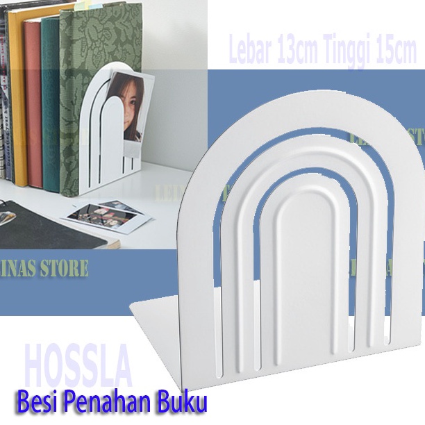 

z5Murah Besi Penahan Buku Pembatas Buku S46