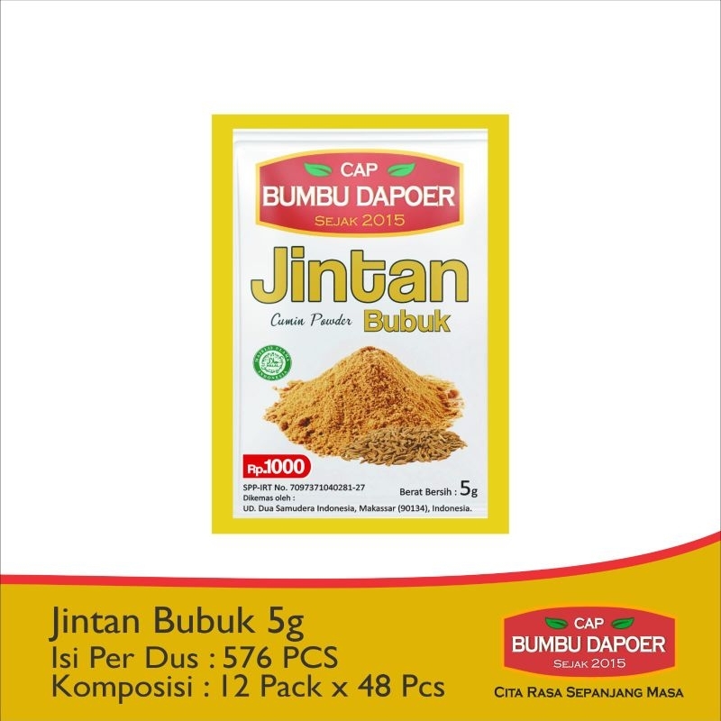 

JINTAN BUBUK PERBUNGKUS