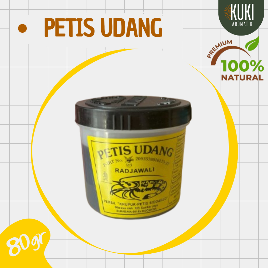 

Petis Udang Asli Jawa Timur Istimewa 80g | Bumbu Masak | Natural
