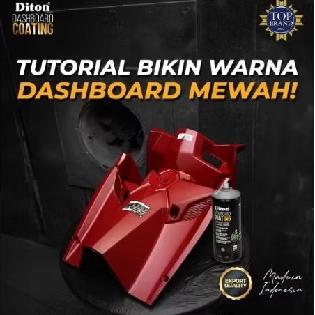 Cat Pilok Maron Coating Dashboard Mewah Mobil Motor Bodi Kasar Merah Maroon