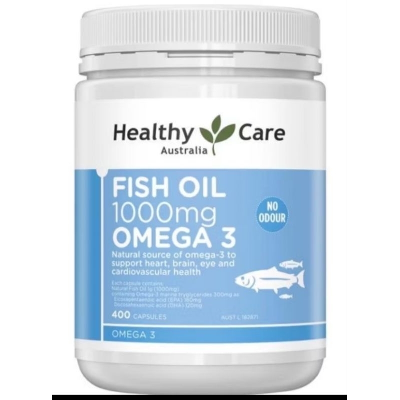 Healthy Care Fish Oil Omega 3 ECER