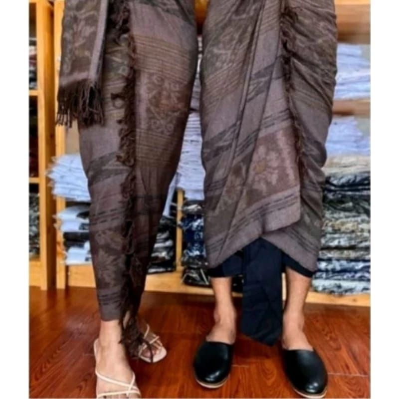 Set Couple Blanket Lasem Motif Klasik Premium Murah//Saput Bali Pria Terbaru//Kamen Selendang Terbar