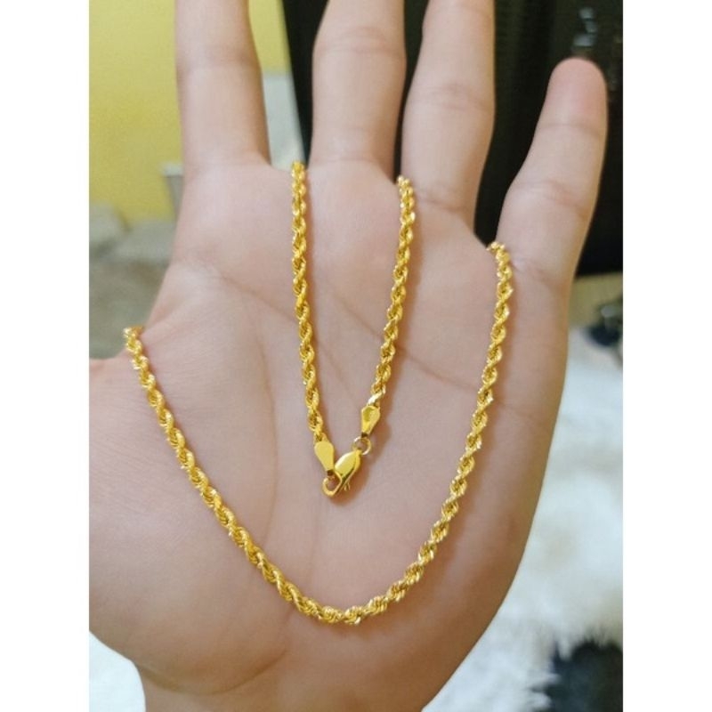KALUNG TAMBANG PERAK 925 BERLAPIS EMAS