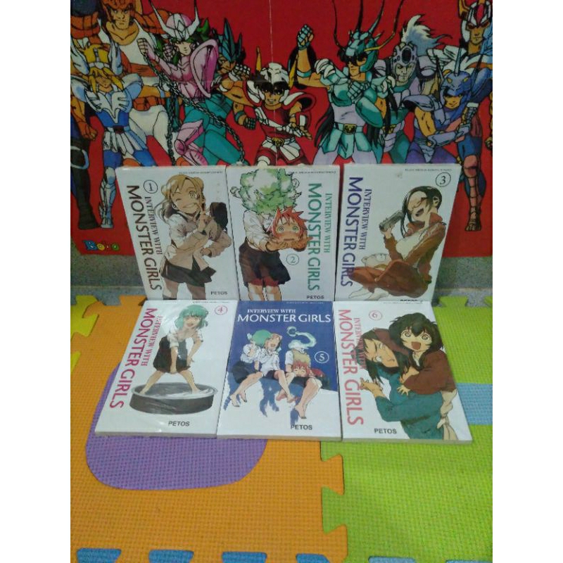 komik full set interview with monster girls 1-6 segel