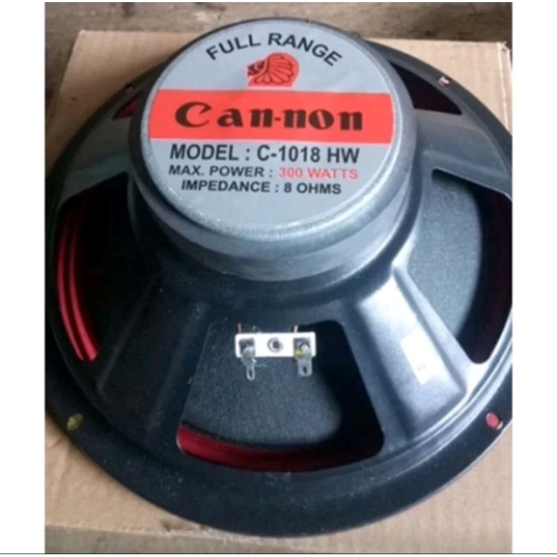 Speaker Cannon 10 Inch Full Range 300 Watt