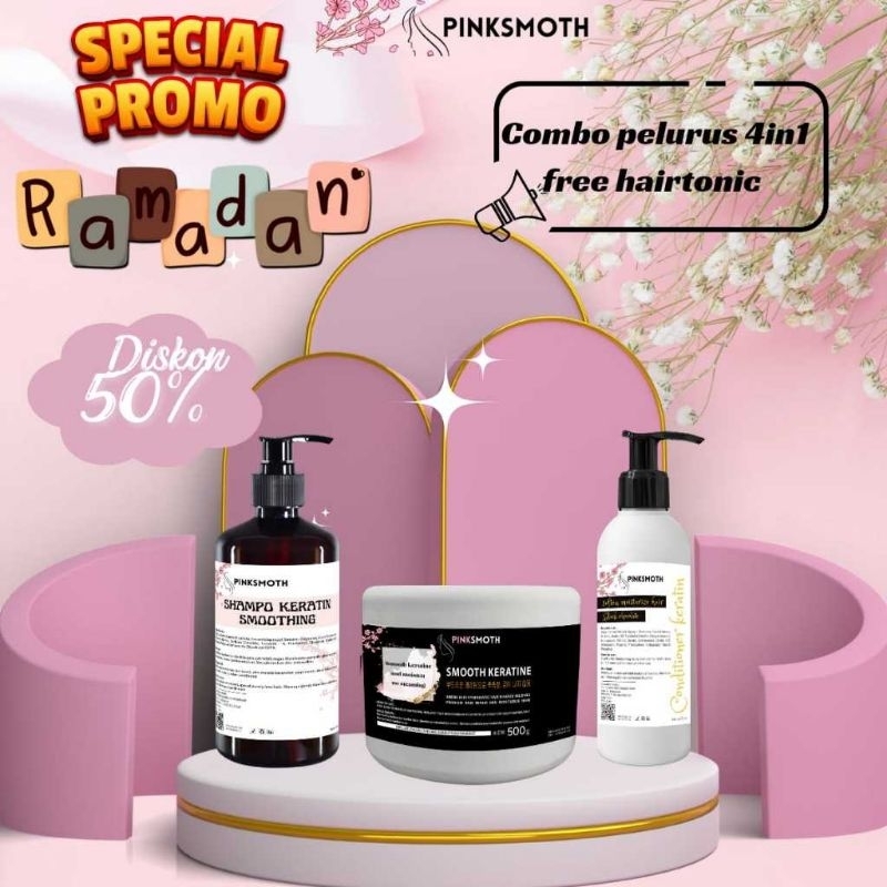 Paket smoothing rambut Korea tanpa catok bagus untuk rambut perawatan